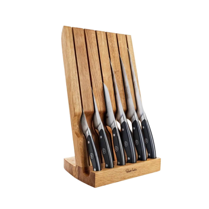 Robert Welch Professional V Angle 7 Piece Kitchen Knife Block Set