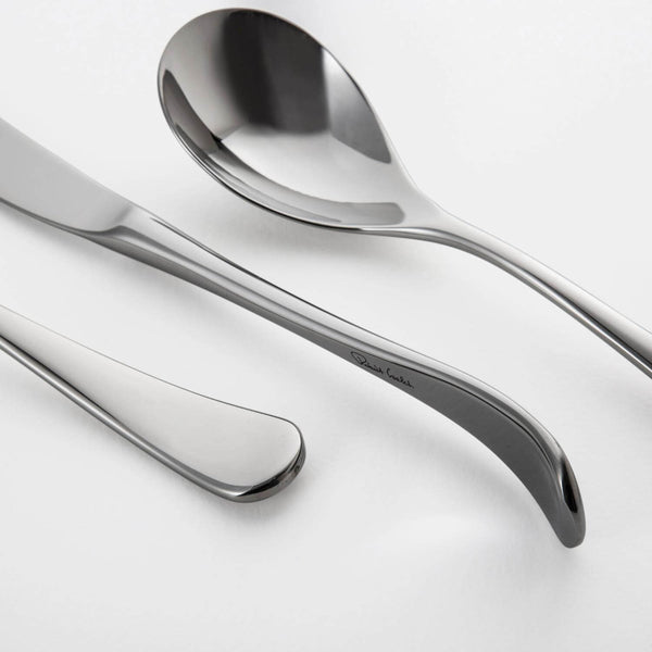 Robert Welch Ashbury Bright Stainless Steel Serving Spoon