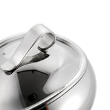 Robert Welch Drift 18|10 Mirror Polished Stainless Steel 300ml Sugar Pot with Lid