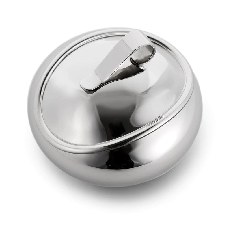 Robert Welch Drift 18|10 Mirror Polished Stainless Steel 300ml Sugar Pot with Lid