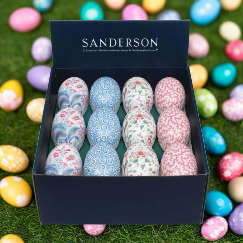 Sanderson Medium Egg Tins - Assorted