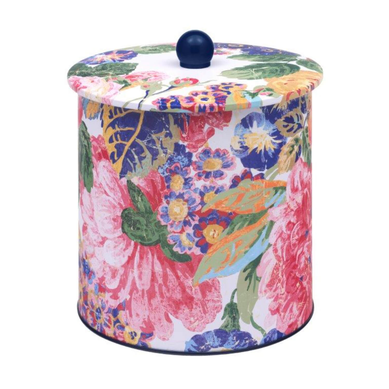 Buy Sanderson | Very Rose & Peony Biscuit Barrel – Potters Cookshop