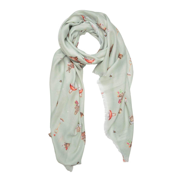 Wrendale Designs Everyday Scarf - Garden Friends