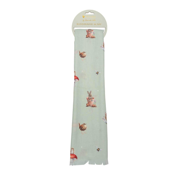 Wrendale Designs Everyday Scarf - Garden Friends