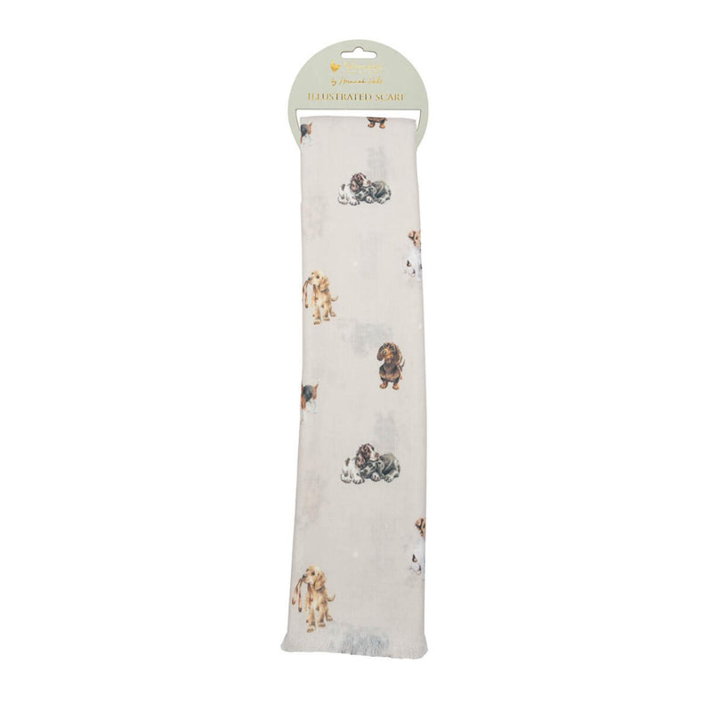 Wrendale Designs Everyday Scarf - A Dog's Life