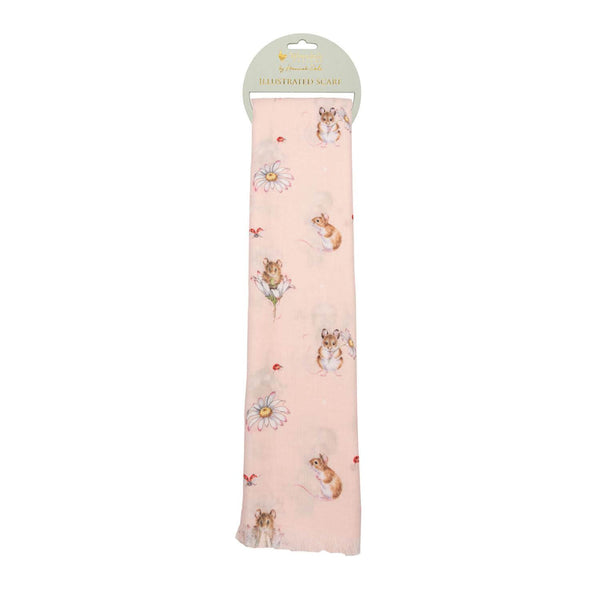 Wrendale Designs Everyday Scarf - Oops A Daisy - Mouse