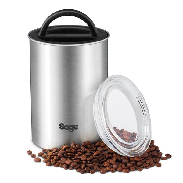 Sage Appliances Stainless Steel The Bean Keeper Coffee Canister