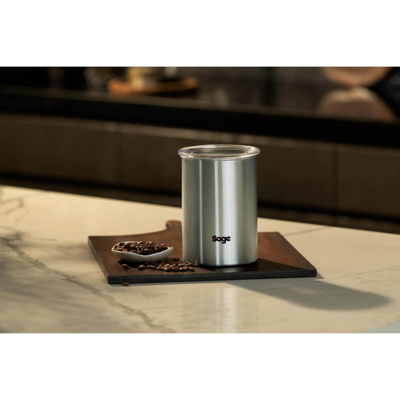 Sage Appliances Stainless Steel The Bean Keeper Coffee Canister