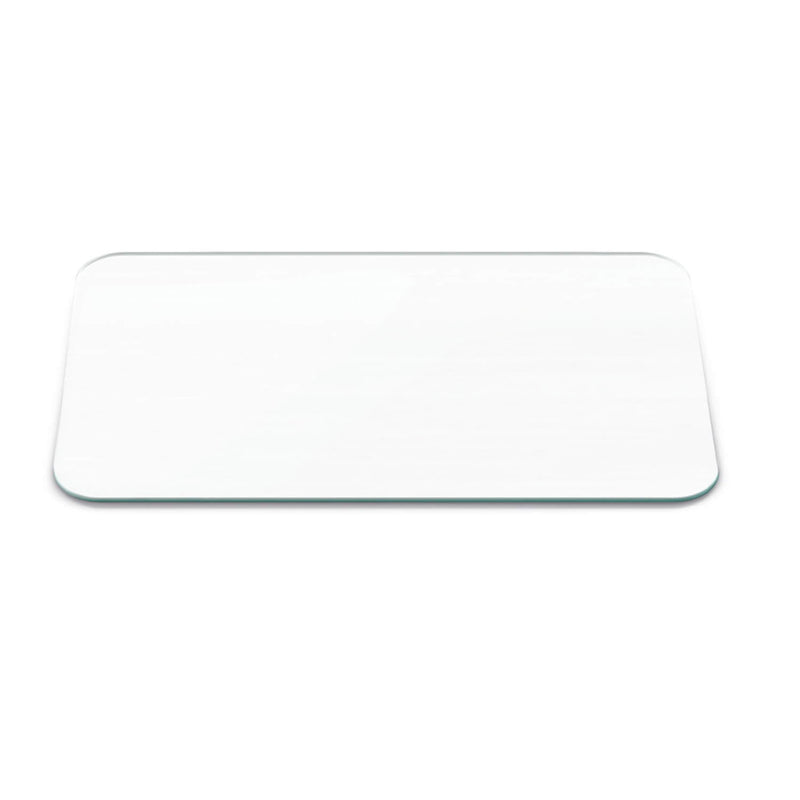 Stow Green 50cm x 30cm Glass Trivet - White