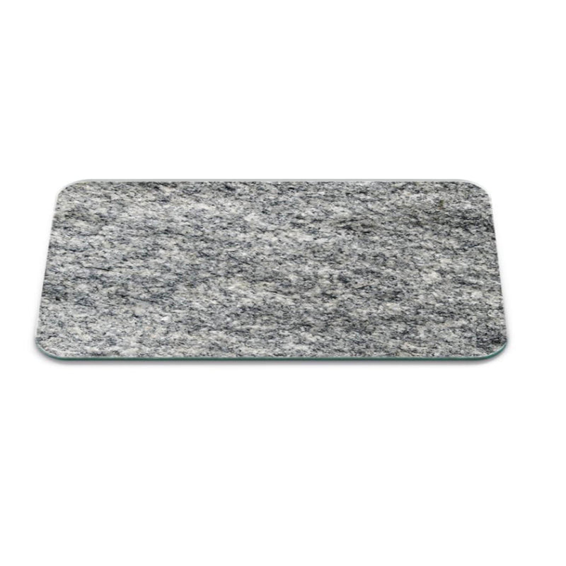 Stow Green 50cm x 30cm Glass Trivet - Granite