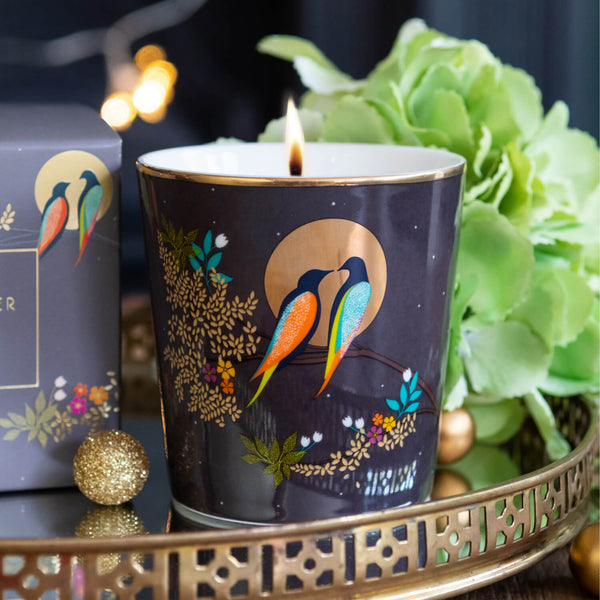 Wax Lyrical Sara Miller Scented Candle - Geranium, Patchouli & Vetivert