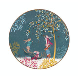 Sara Miller London Woodland Tales Cake Plates - Set Of 4