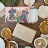 Alex Clark Christmas Soap - Santa Paws