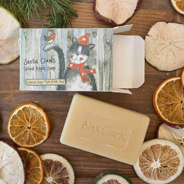 Alex Clark Christmas Soap - Santa Claws