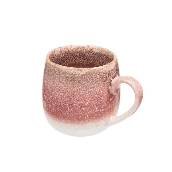 Siip Reactive Glaze Ombre Stoneware 350ml Mug - Pink