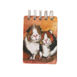 Alex Clark Small Spiral Bound Notepad - Guinea Pigs