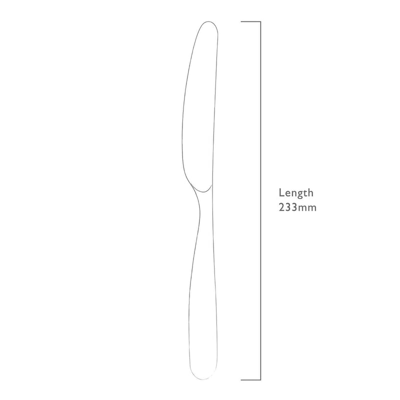 Robert Welch Stanton Bright Stainless Steel Table Knife