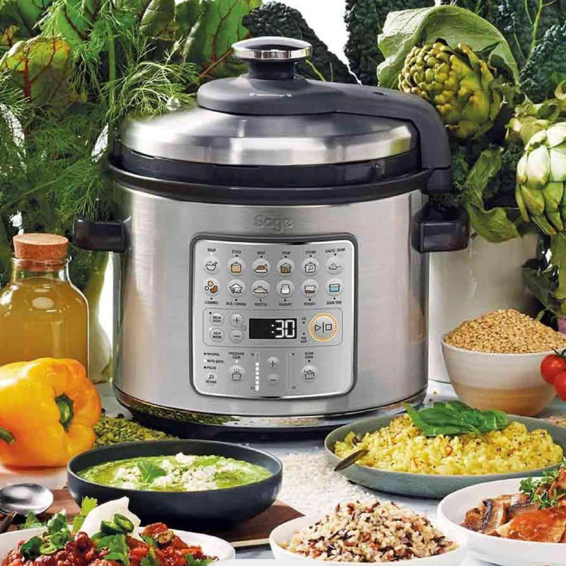 Sage Appliances SPR680BSS The Fast Slow GO Pressure Cooker - Stainless Steel