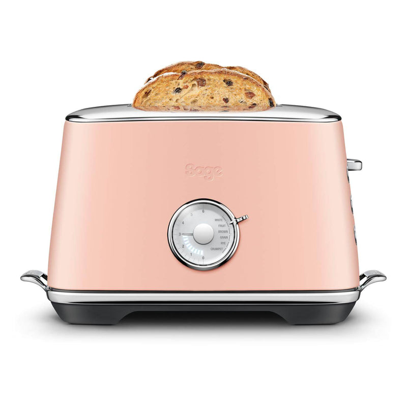 Sage Appliances Luxe Soft Top Kettle & Toast Select 2-Slice Toaster Set - Rosewater Meringue