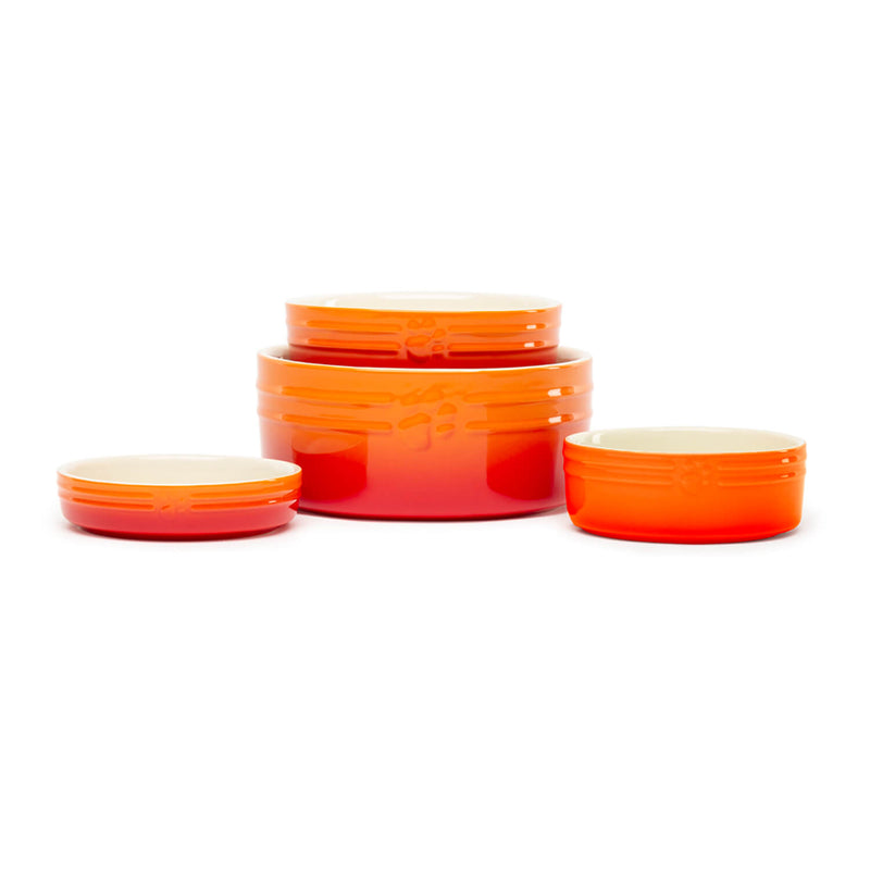 Scruffs Ombré 15cm Stoneware Pet Bowl - Orange