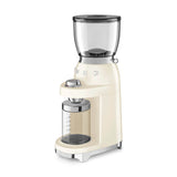 Smeg 50's Style Retro CGF11 Coffee Grinder - Cream