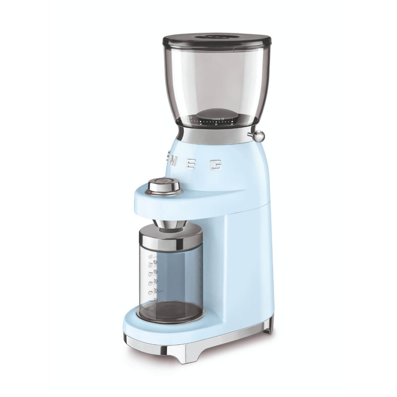 Smeg 50's Style Retro CGF11 Coffee Grinder - Pastel Blue