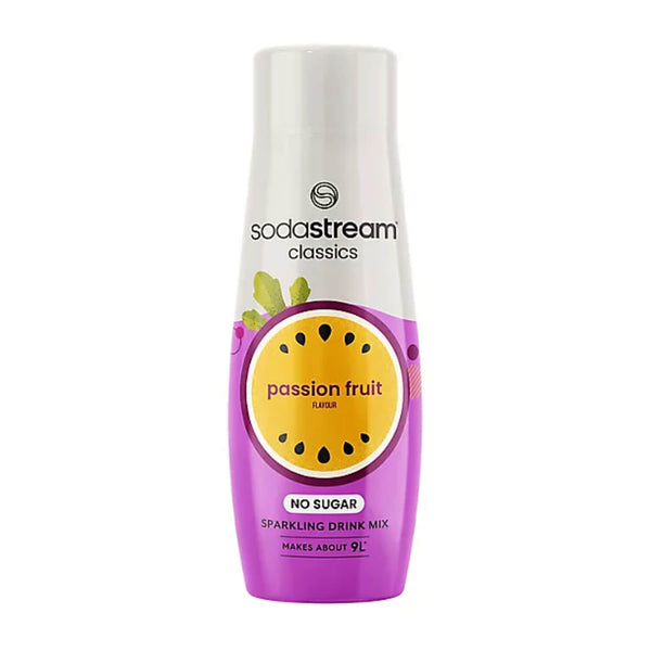 Sodastream Classics 440ml Drink Mix - No Sugar Passion Fruit