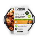 Tower Air Fryer Round Foldable Trays - Pack of 2