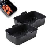 Tower Air Fryer Rectangular Solid Trays - Pack of 2