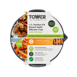 Tower Air Fryer Round Solid Tray with Divider