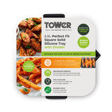 Tower Air Fryer Square Solid Tray with Divider