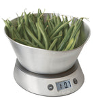 Taylor Pro Stainless Steel 5kg Weighing Bowl Digital Scale