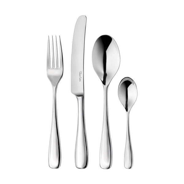 Robert Welch Warwick Bright Stainless Steel Cutlery Set - 24-Piece