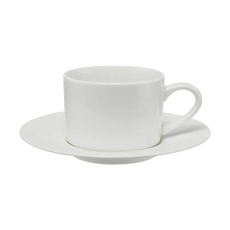 Maxwell & Williams White Basics Straight Cup & Saucer - 230ml