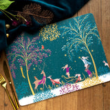 Sara Miller London Woodland Tales Large Placemats - Set Of 4