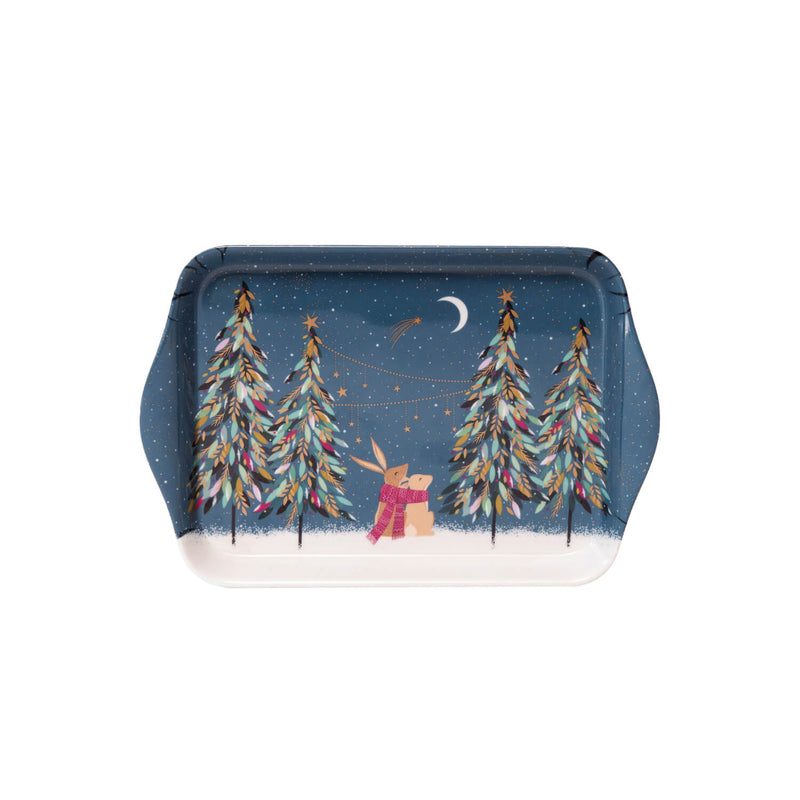 Sara Miller London Woodland Tales Mug & Tray Set - French Blue