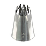 JEM Large Curved Star Savoy Icing Nozzle - Tip No.3J