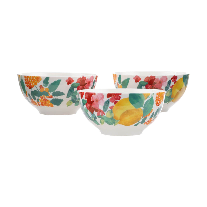 Maxwell & Williams Capri Set of 3 Porcelain Coupe Bowls - 12cm