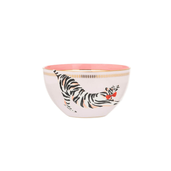 Yvonne Ellen 4-Piece Fine China Cereal Bowls - Animal