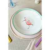 Yvonne Ellen 4-Piece Fine China Pasta Bowls - Animal