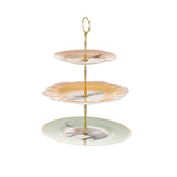 Yvonne Ellen 3 Tier Fine China Cake Stand - Animal