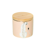 Yvonne Ellen Fine China Small Storage Jar - Cheetah