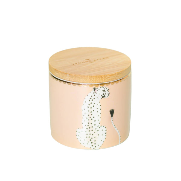 Yvonne Ellen Fine China Small Storage Jar - Cheetah