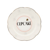 Yvonne Ellen 4-Piece Fine China Tea Plate Set - Cheeky