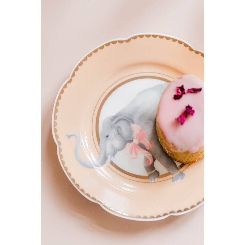 Yvonne Ellen Fine China Tea Plate - Elephant