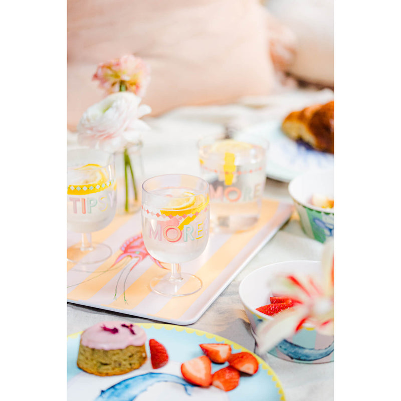 Yvonne Ellen Large Melamine Picnic Tray - Lobster