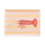 Yvonne Ellen Large Melamine Picnic Tray - Lobster