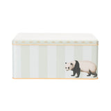 Yvonne Ellen Set Of 2 Rectangular Storage Tins - Panda & Parakeet