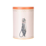 Yvonne Ellen Set Of 3 Cylinder Storage Tins - Sausage Doggie, Mousey & Pussy