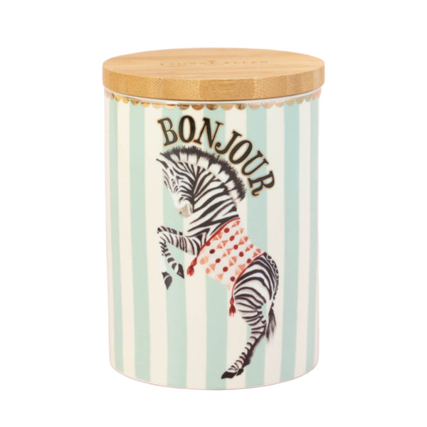 Yvonne Ellen Fine China Medium Storage Jar - Zebra